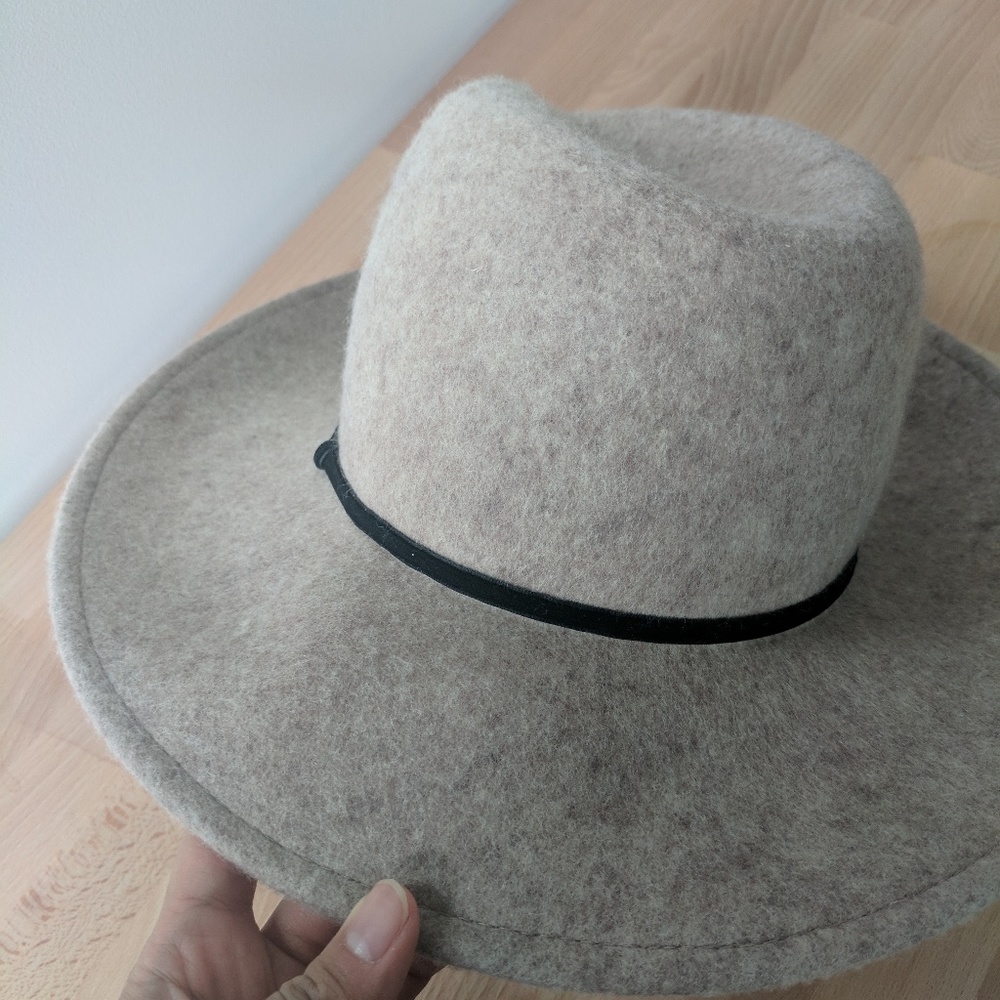 Cute cream fedora from Forever21